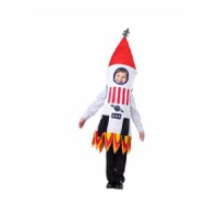 Dress Up America 1074-T4-S Kids Rocket Ship Costume with Tunic, Multi Color - Toddler 4 & Sma