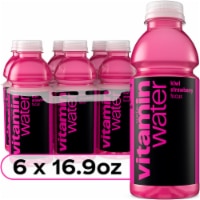 vitaminwater® Focus Kiwi Strawberry Flavored Bottled Water Beverages Perspective: Main