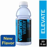 vitaminwater® Elevate Blue Raspberry Limeade Flavored Bottled Water Beverage Perspective: Main