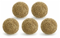SmartyKat Catnip Kiss Compressed Catnip Ball Toys for Cats & Kitten - 5 Pack