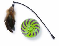 SmartyKat Feather Whirl Electronic Motion Ball