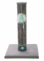 SmartyKat Playful Post Carpet Cat Scratching Post with Track Toy Base
