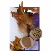 SmartyKat Flutter Balls Feathery Ball