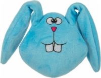 goDog Action Plush Blue Bunny Animated Squeaker Plush Pet Toy for Dogs - Blue, One Size