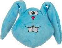 goDog Action Plush Blue Bunny Animated Squeaker Plush Pet Toy for Dogs - Blue, One Size