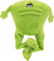 goDog Action Plush Frog Animated Squeaker Plush Pet Toy for Dogs - Green, One Size