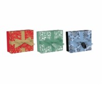Expressive Design Group Nested Square Box 3 Small Design Holiday Gift Boxes Perspective: Main