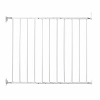 KidCo G2000 Safeway Top of Stairs Quick Release Baby Gate, 42.5 x 30.5 In, White