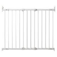 KidCo Angle Mount Safeway Stair Top Quick Release Baby Gate, 42.5x30.5 In, White