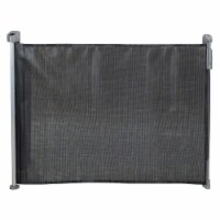 KidCo Retractable Safeway Mesh Quick Release Baby Toddler Safety Gate, Black