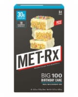 MET-Rx Big 100 Birthday Cake Meal Replacement Bars