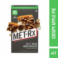 MET-Rx® Big 100 Crispy Apple Pie Protein Bars Perspective: Main