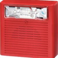 Eaton Horn Strobe,Red,0.170A,Wall Mnt  CN125712