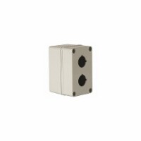 Wiegmann Pushbutton Enclosure,5.12 H,22mm Hole HW-PN4X2PB-22