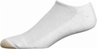 GOLDTOE® Men's Cotton No-Show Socks - 6 Pack - White Perspective: Main