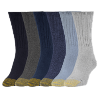 Gold Toe Rib Crew Sock Pack Perspective: Main