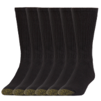 Gold Toe Harrington Cotton Crew Sock Pack - Black Perspective: Main