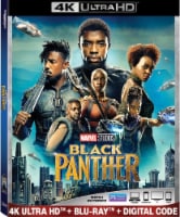 Black Panther (2018 - 4K Ultra HD/Blu-Ray/Digital Code) Perspective: Main