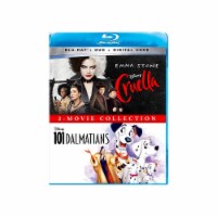 Cruella (2021 - BD+DVD+DC) & 101 Dalmations (1961 - BD+DVD+DC) Perspective: Main
