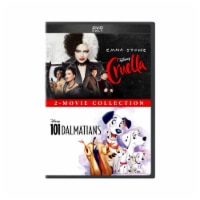 Cruella (2021 - DVD) & 101 Dalmations (1961 - DVD) Perspective: Main