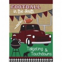 Jozie B 909 Burlap Tailgate Flag, Large