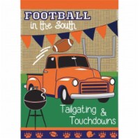 Jozie B 910 Burlap Tailgate Flag, Large
