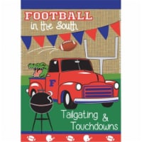 Jozie B 918 Burlap Tailgate Flag, Large