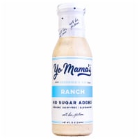 Yo Mama's Foods Keto Friendly Ranch Salad Dressing and Dip - Pack of (1) - Low Carb & Sodium