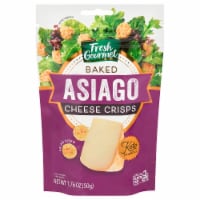 Fresh Gourmet Asiago Cheese Salad Crisps Perspective: Main