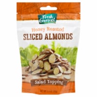 Fresh Gourmet® Honey Roasted Sliced Almonds Salad Topping Perspective: Main