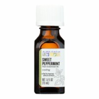 Aura Cacia - Essential Oil - Peppermint Sweet - Case of 1 - .50 fl oz. Perspective: Main