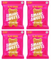 SmartSweets Smart Sweets, Gummy Bears Fruity, 1.8 Ounce (Pack of 4)