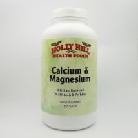 Holly Hill Health Foods, Calcium and Magnesium with Boron and Vitamin D, 250 Tablets
