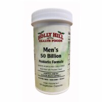 Holly Hill Health Foods Men's 50 Billion Probiotic Formula, 60 Vegetarian Capsules