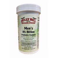 Holly Hill Health Foods Men's 85 Billion Probiotic Formula, 60 Vegetarian Capsules