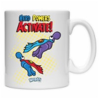 Imaginarium Goods CMG11-NES-POWERS 11 oz. Coffe Mug, Nerd Powers Activate