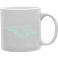 Imaginarium Goods CMG11-IGC-SHELL2 Blue Long Shell Outline Mug