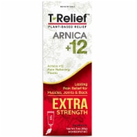 MediNatura T-Relief Extra Strength Homeopathic Gel Arnica +12 Natural Relieving Actives,3 Oz