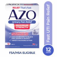 Azo Maximum Strength Urinary Pain Relief Tablets