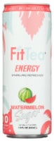 FitTea™ Zero Sugar Watermelon Sugar Energy Drink Can Perspective: Main