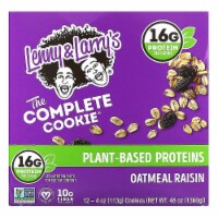 Lenny & Larry's The Vegan Complete Cookie Oatmeal Raisin Cookies