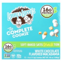 Lenny & Larry's The Complete Cookie White Chocolate Macadamia Cookies