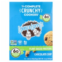 Lenny & Larry's The Complete Crunchy Cookies Chocolate Chip Plant-Based Protein Cookies