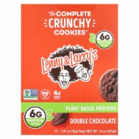 Lenny & Larry's The Complete Double Chocolate Plant-Based Protein Cookies Perspective: Main