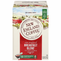 New England Coffee® Breakfast Blend Medium Roast K-Cup Coffee Perspective: Main