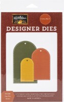 Carte Bella Dies-Rounded Tags Trio, Hello Autumn