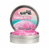 Crazy Aaron's Liquid Glass Rose Lagoon Thinking Putty