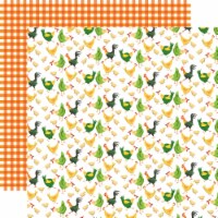 Farm To Table Double-Sided Cardstock 12 X12 -Chicken Coop