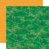 Zoo Adventure Double-Sided Cardstock 12 X12 -Monkeys