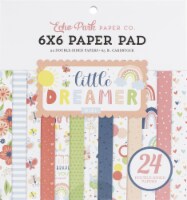 Echo Park Double-Sided Paper Pad 6 X6  24/Pkg-Little Dreamer Girl